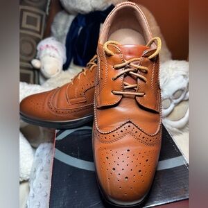 Deer Stags Big Boy ( Men)  Size 7 Brown Oxfords